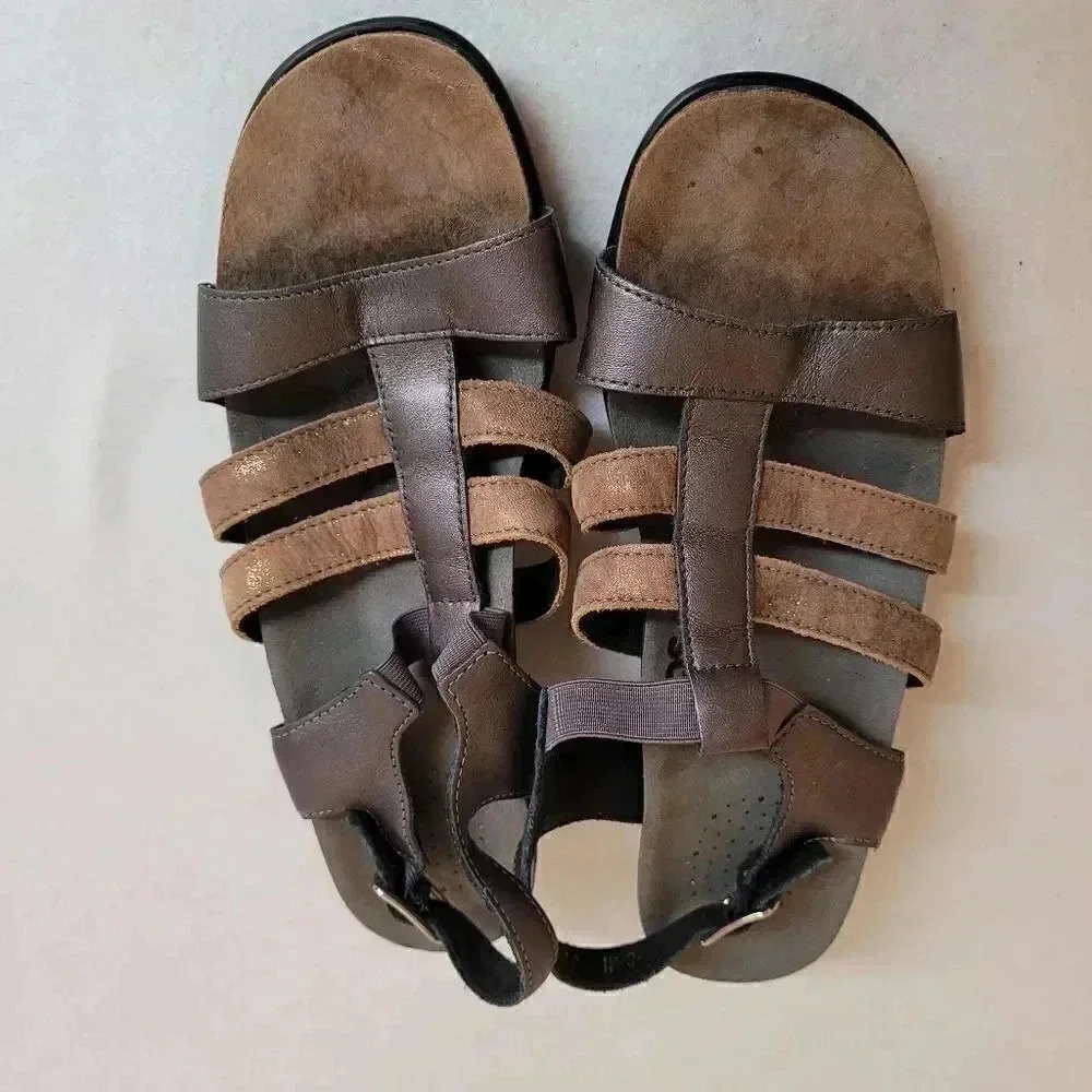 SAS sandals with heel - Picture 2 of 8